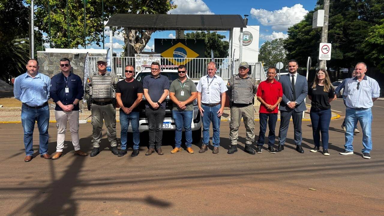 Capa Brigada Militar de Santa Bárbara do Sul recebe nova viatura