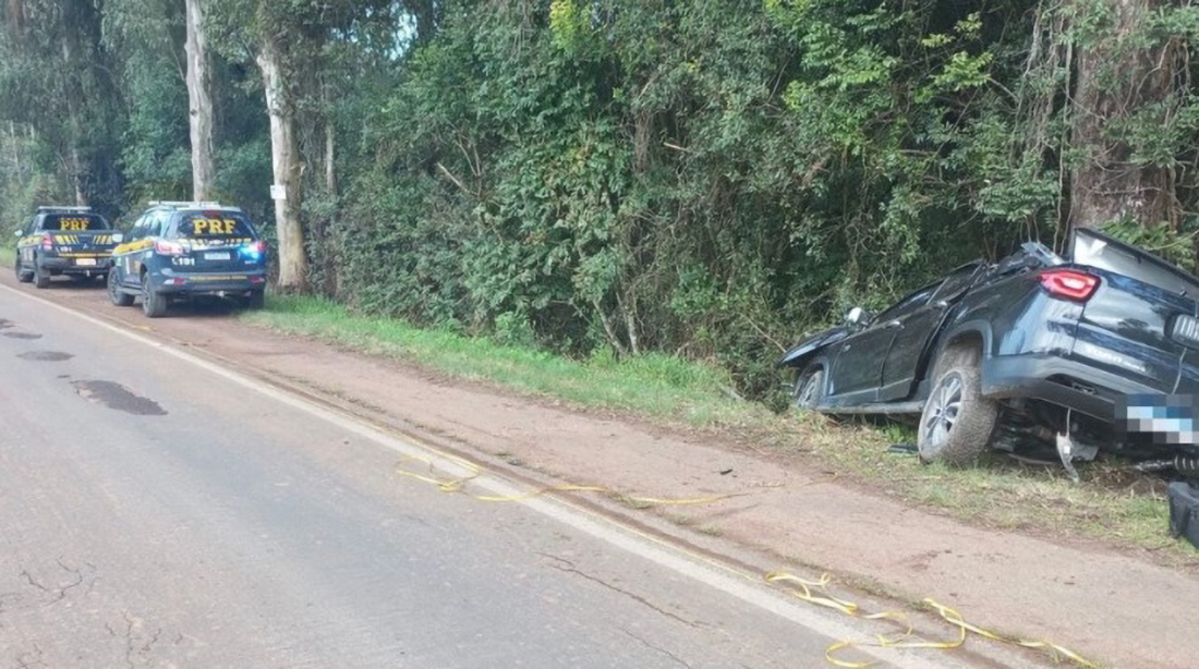 Capa Dois homens morrem e um fica ferido em acidente na BR-290