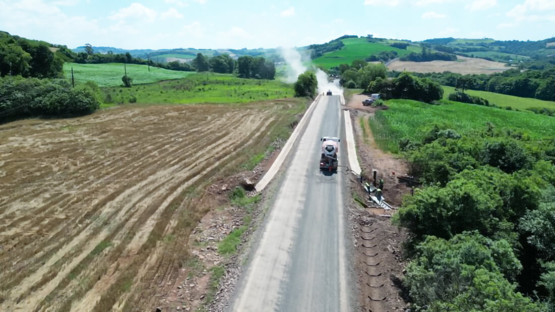 Capa Obras do acesso a Novo Tiradentes entram em nova fase