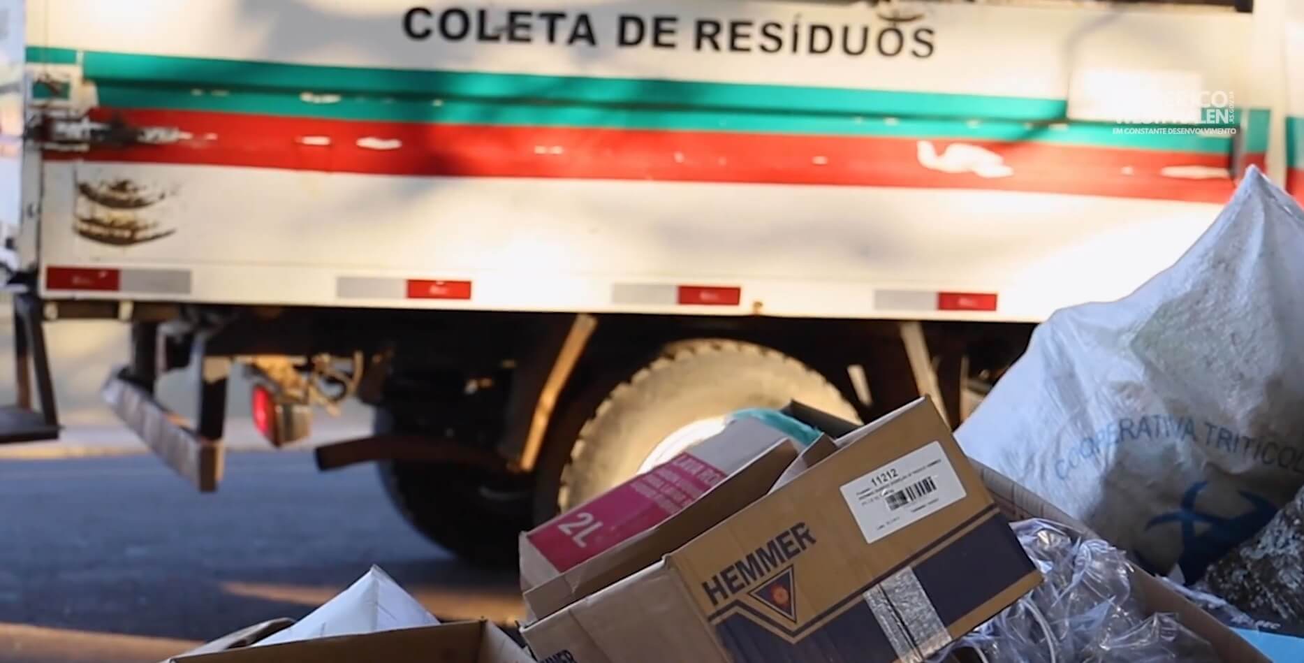 Capa FW: Administração Municipal promove vídeo de divulgação sobre a coleta seletiva