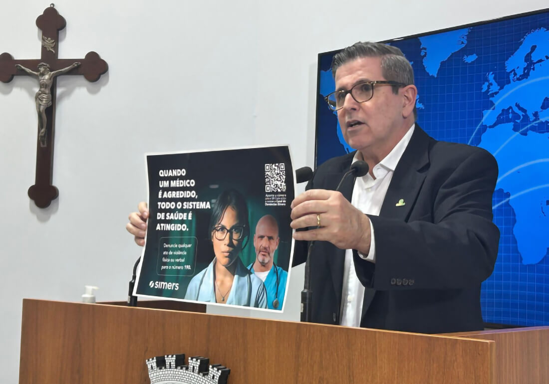 Capa Simers denuncia aumento da violência contra médicos no interior do Estado