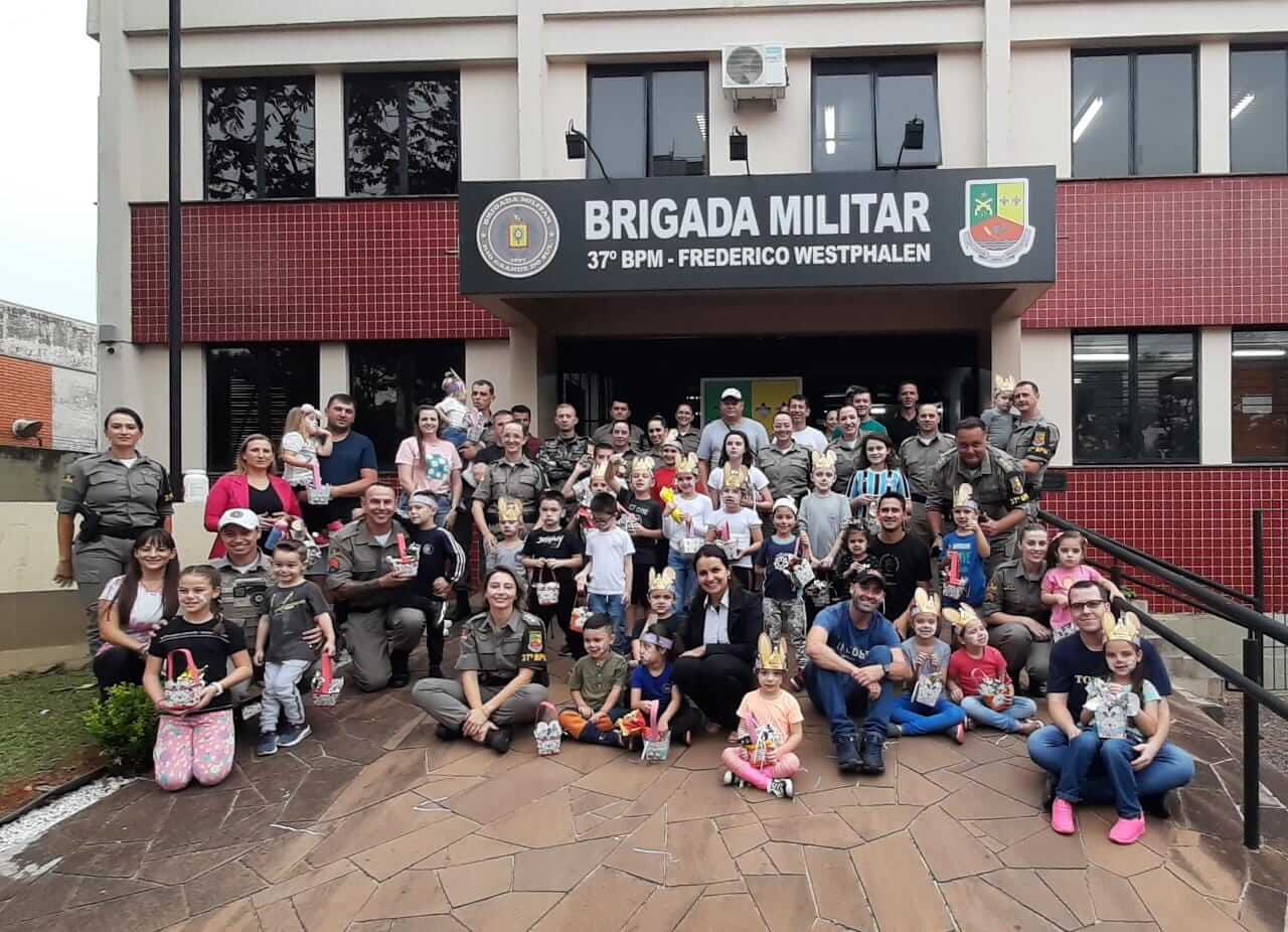 Capa 37º BPM realiza 1ª “Caça aos Ovos de Páscoa”