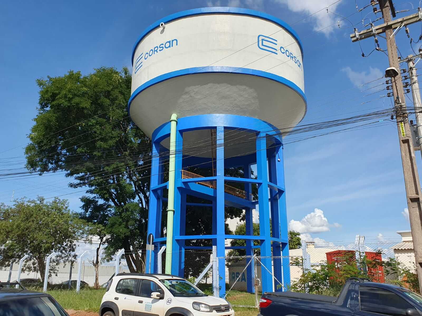 Capa Corsan realiza troca bombas danificadas durante temporal em Frederico Westphalen