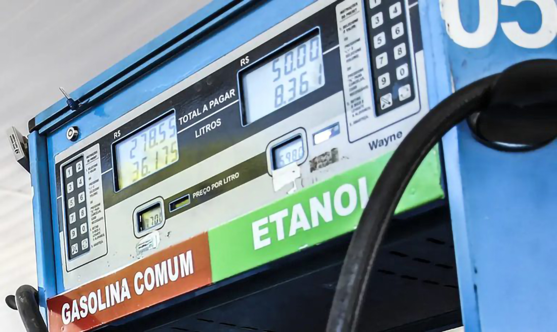 Capa Gasolina com 32% de etanol passa a valer neste sábado