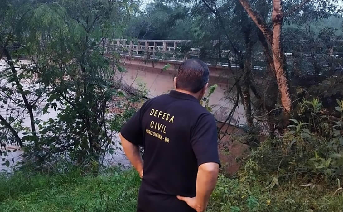 Capa Ponte entre entre Crissiumal e Horizontina é interditada na ERS 305