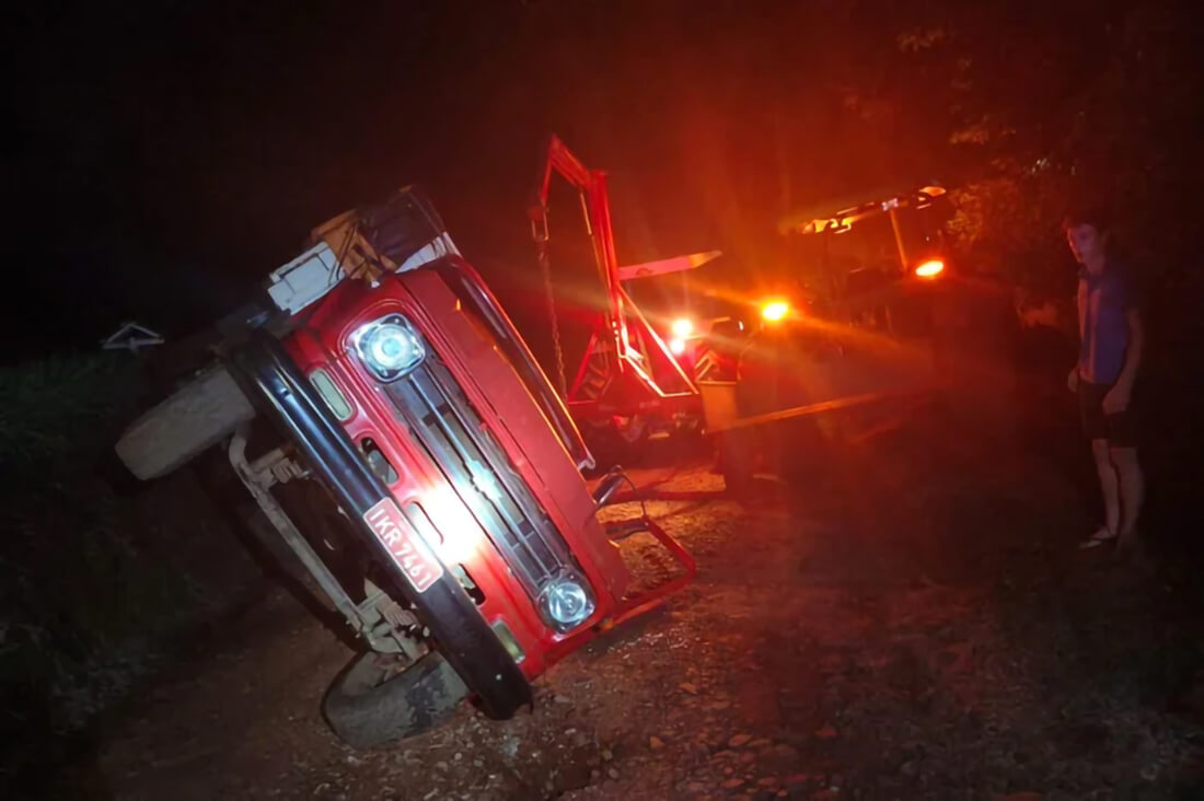 Capa Acidente com caminhão causa a morte de idoso no interior de Ibirubá