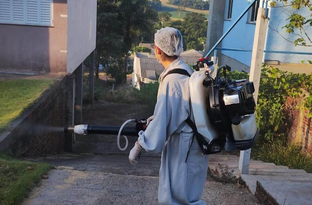 Capa Secretaria de Saúde de Três Passos realiza pulverização contra dengue no Bairro Weber