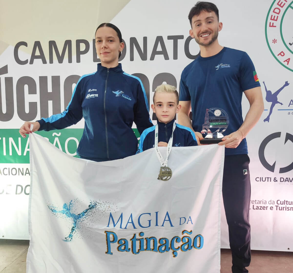Capa Clube Magia da Patinação conquista cinco pódios no Campeonato Gaúcho