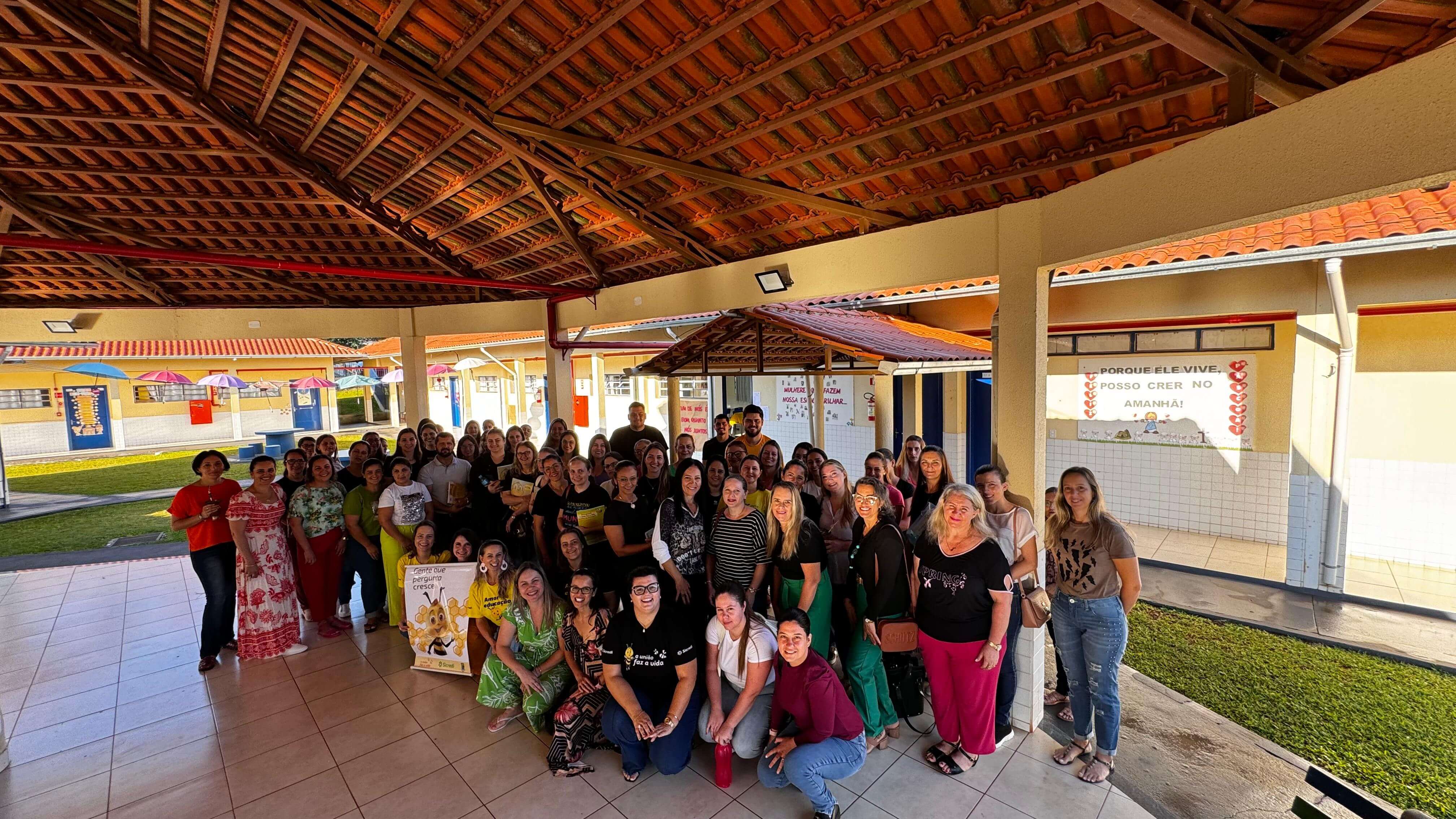 Capa Professores de Rodeio Bonito participam de formação do Programa a União Faz a Vida