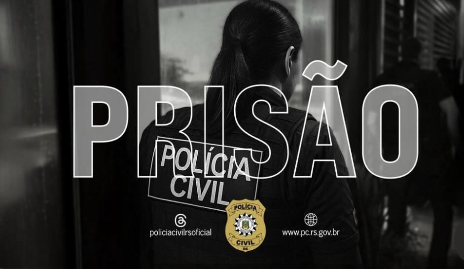 Capa Polícia Civil prende homem por descumprimento de medida protetiva de urgência em Iraí