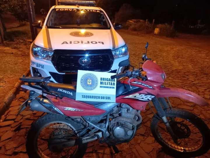 Capa Taquaruçu do Sul: BM apreende indivíduos após furto de motocicleta