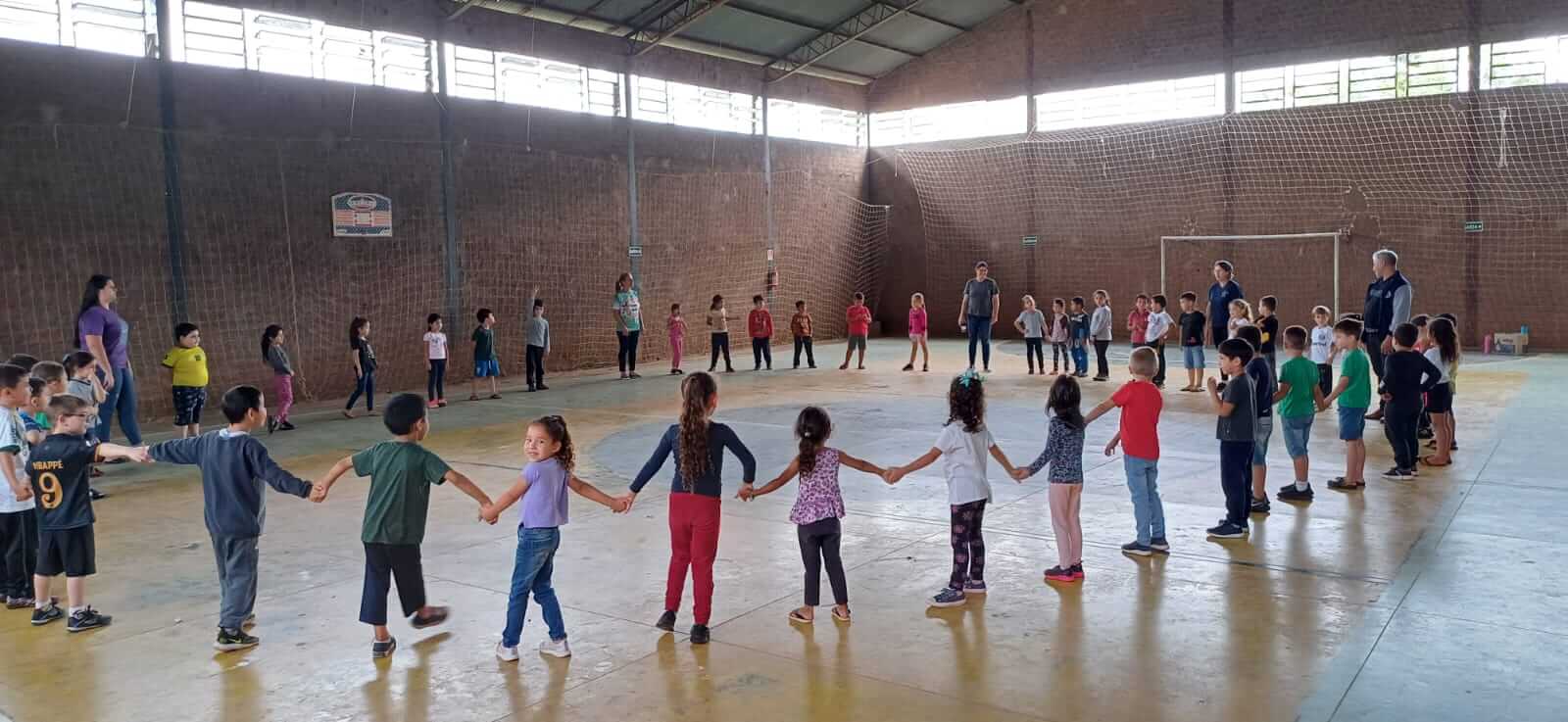 Capa Alunos da pré-escola de Redentora continuam participando das atividades do Intercâmbio de Fazeres