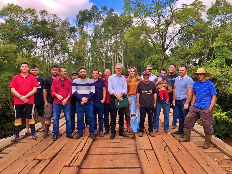 Capa Palmeira: assinada ordem de início para construção de ponte no limite com Novo Barreiro