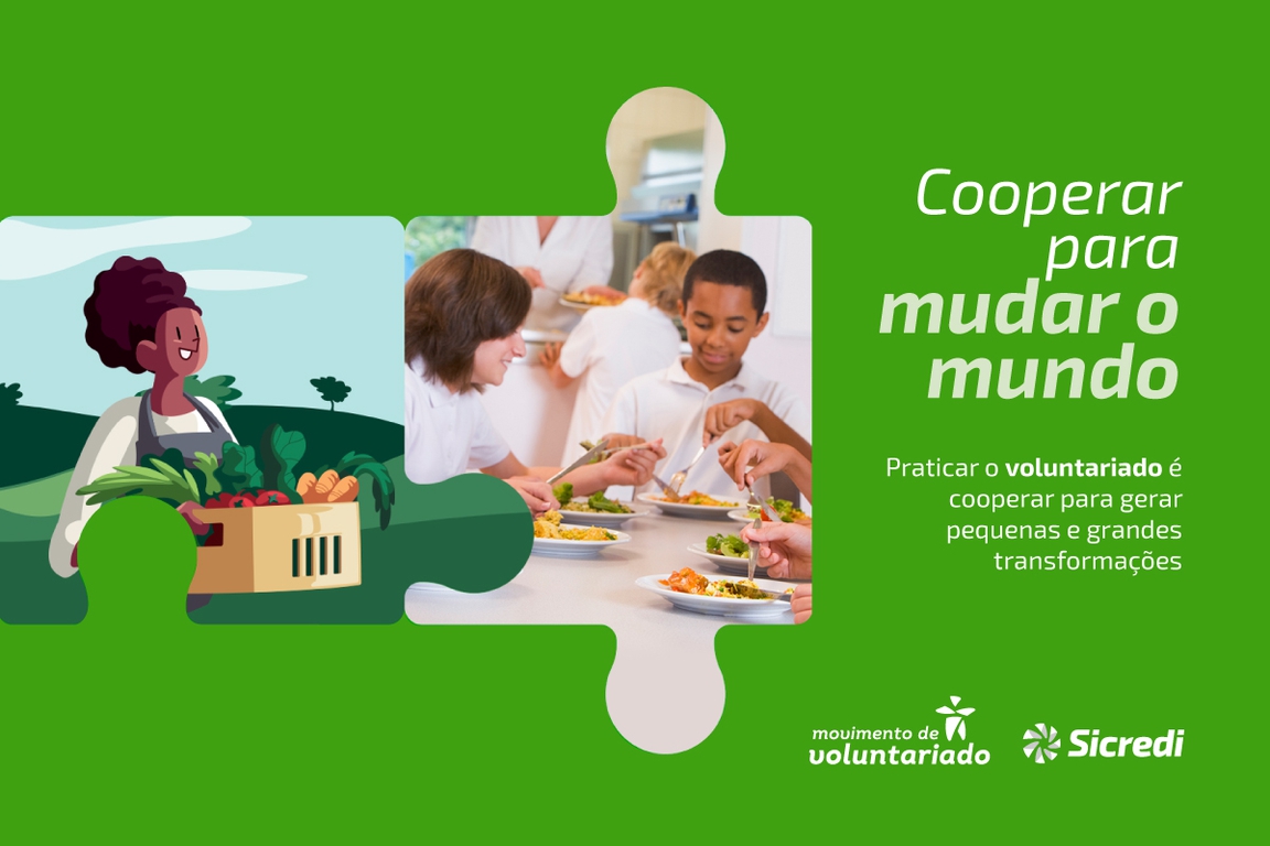 Capa Sicredi lança Movimento de Voluntariado no Dia de Cooperar
