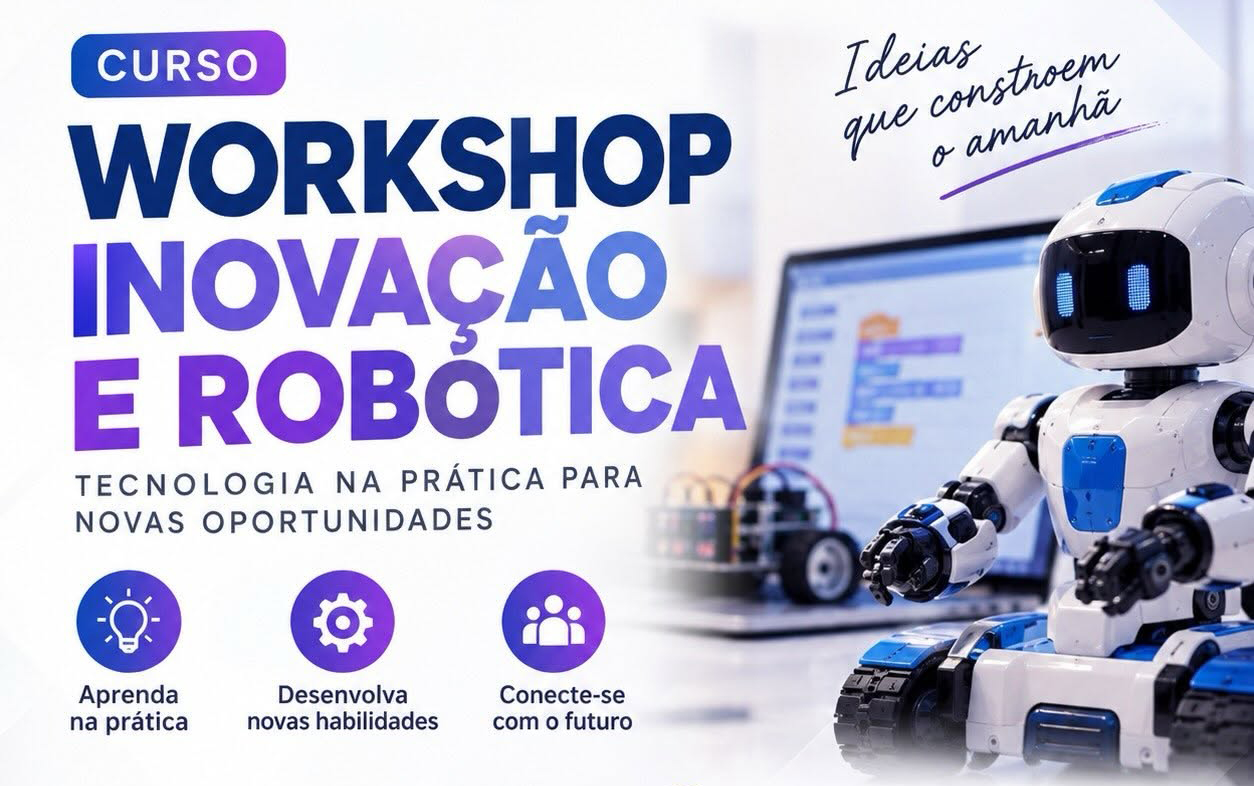 Capa Inscrições abertas para workshop gratuito de Inovação e Robótica na URI em Frederico Westphalen