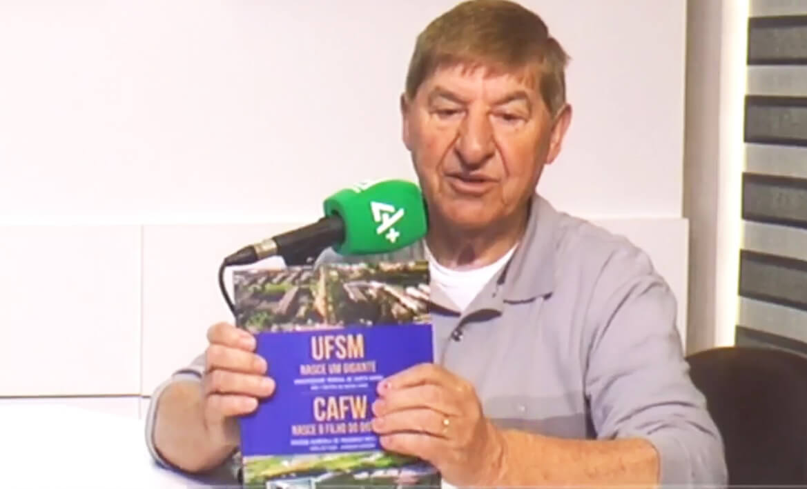 Capa Livro resgata a trajetória da UFSM e do Colégio Agrícola em Frederico Westphalen