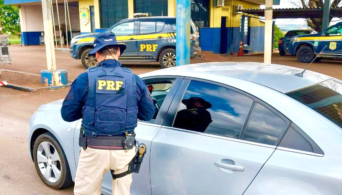 Capa PRF realiza ações da Operação Caminhos da Vida em Seberi