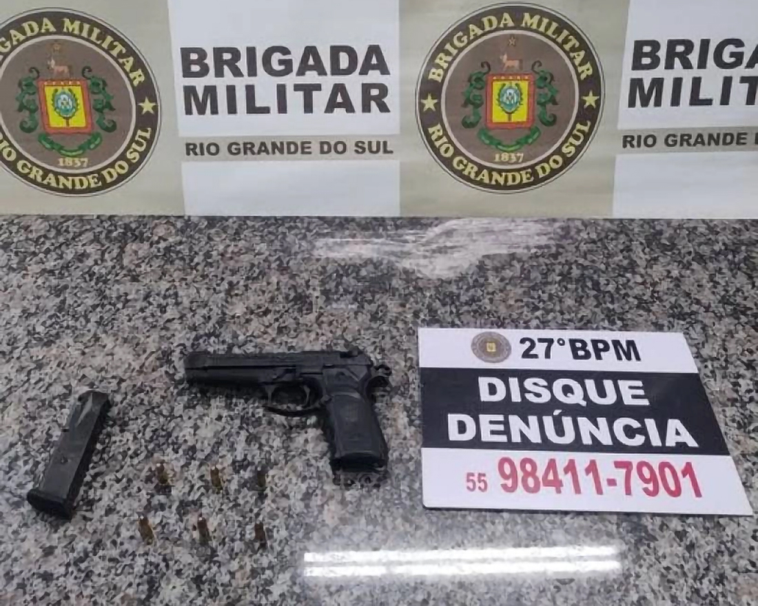 Capa Brigada Militar prende suspeito de homicídio em Santo Ângelo