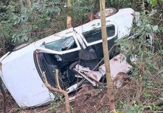 Capa Dois jovens morrem em grave acidente na RSC-472 em Três Passos