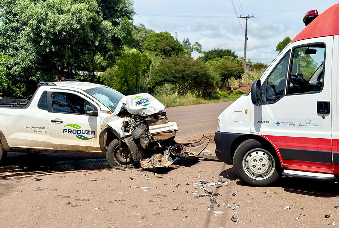 Capa Acidente deixa motorista ferido na ERS-324 em Ronda Alta