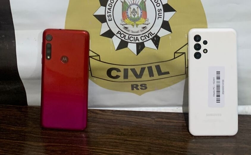 Capa Polícia Civil recupera dois celulares furtados em Tenente Portela
