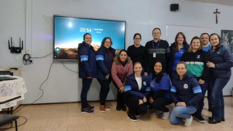 Capa URI/FW realiza formação com professores de Nova Boa Vista