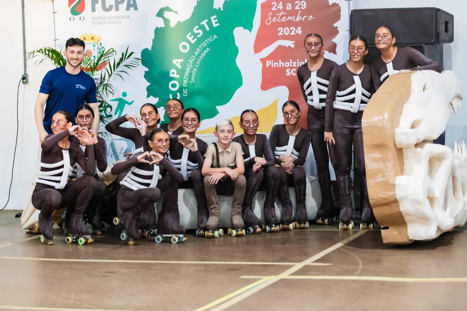 Capa Clube Magia da Patinação participa da Copa Oeste de Patinação Artística 2024