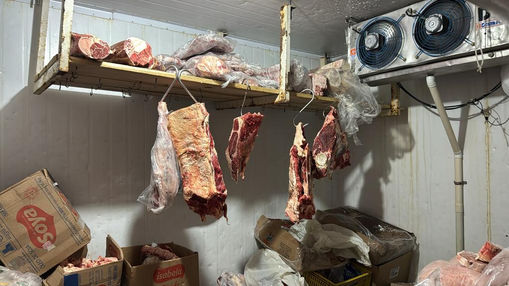 Capa Força-Tarefa apreende 2,2 toneladas de produtos impróprios em três mercados e um açougue em Constantina