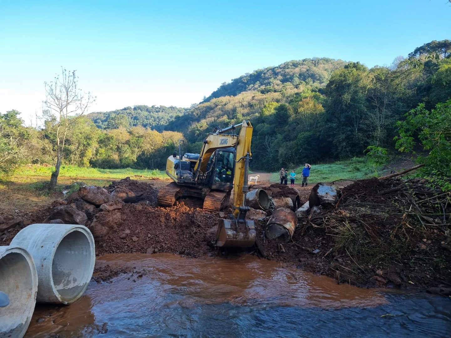 Capa Secretaria de Obras de Seberi realiza melhorias em pontilhões