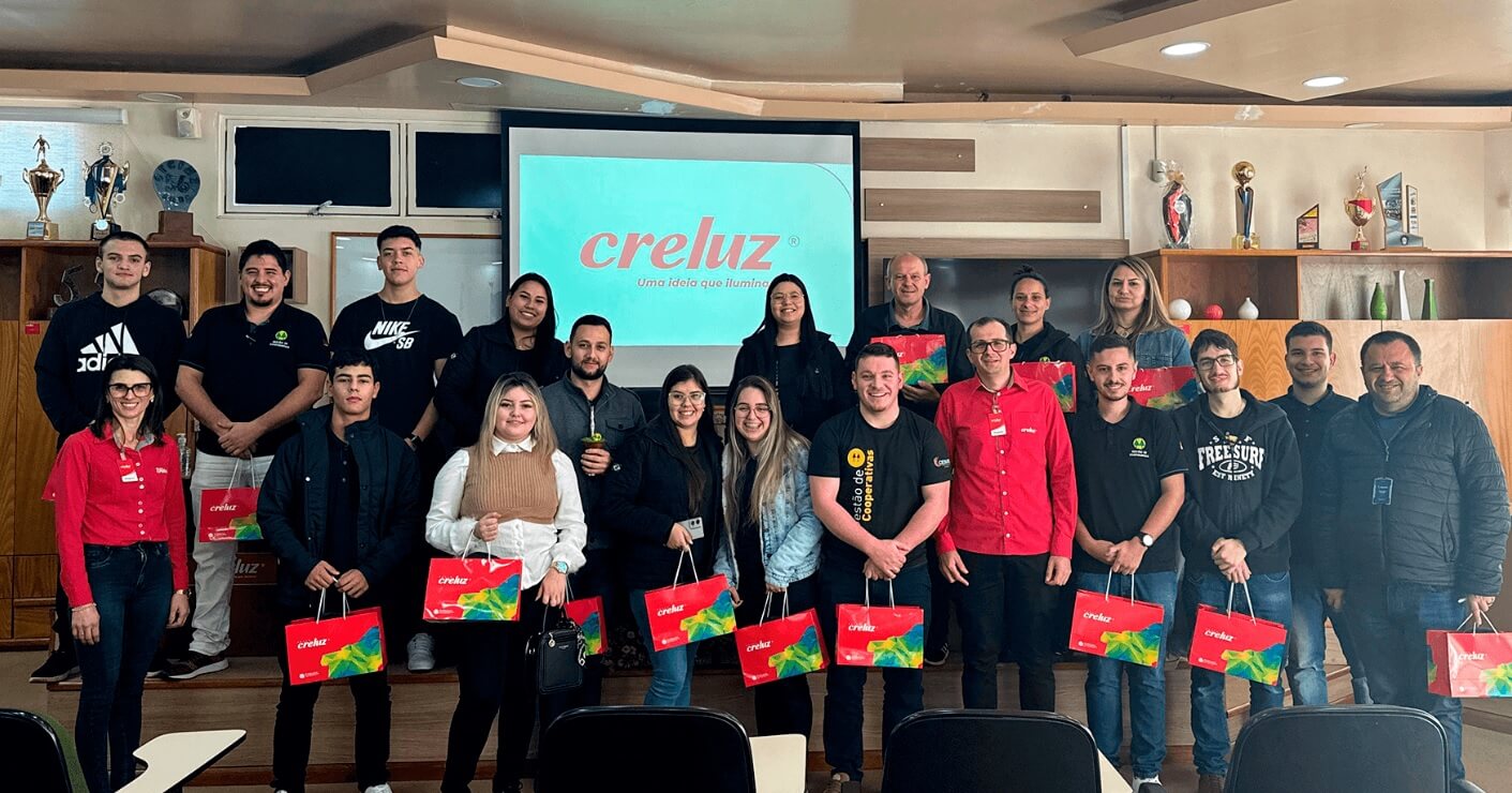 Capa Estudantes de Gestão de Cooperativas do Cesurg realizam visita técnica à Creluz