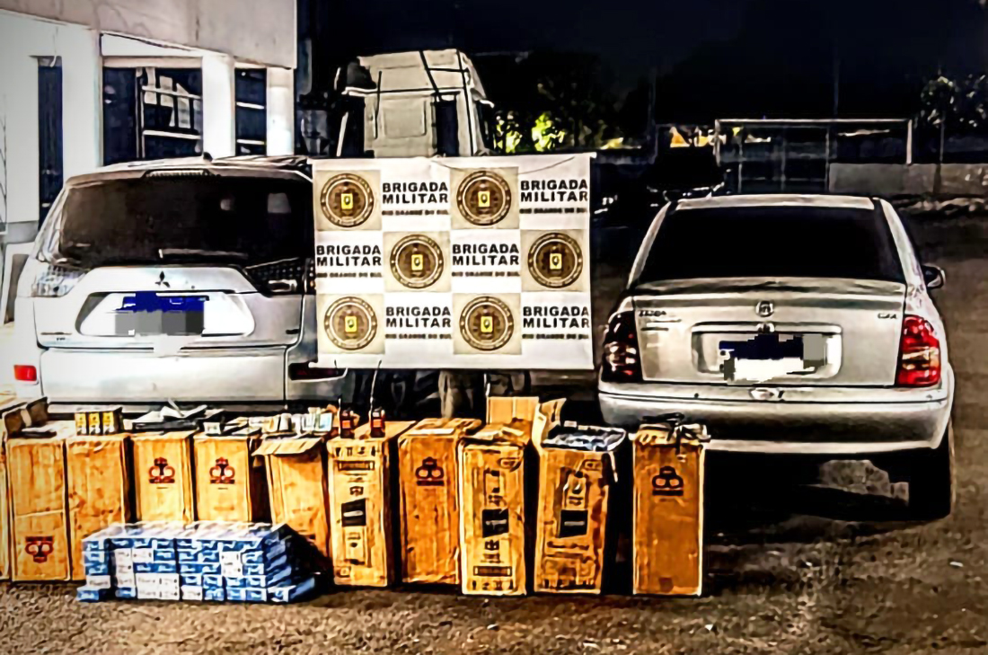Capa Três homens são detidos por contrabando em Ijuí