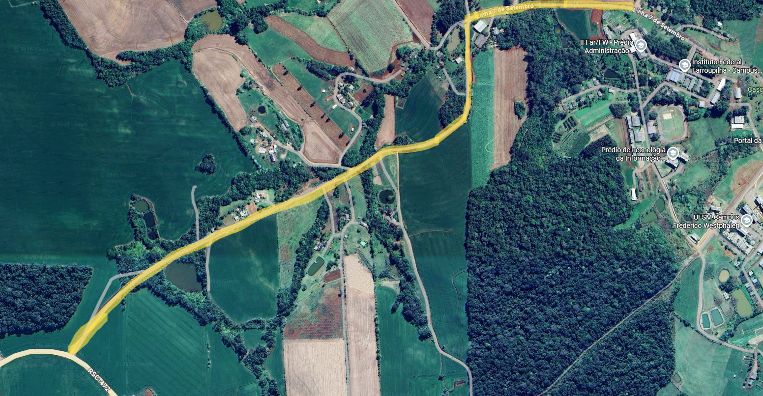 Capa Prefeituras de Frederico Westphalen e Taquaruçu do Sul articulam pavimentação de via intermunicipal