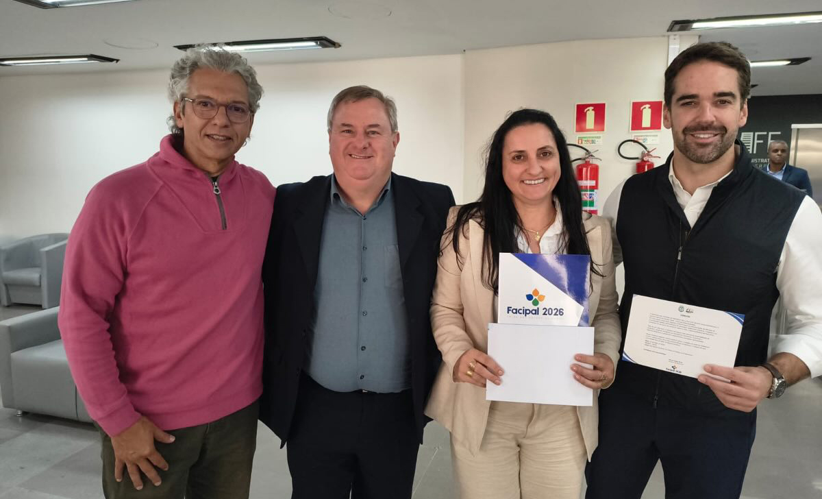 Capa Prefeito de Palmitinho articula investimentos e promove a FACIPAL 2026 em Porto Alegre