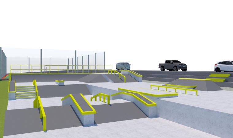 Capa Iniciadas obras para construção da pista de Skate no Parque do Lago Frei Ivo em Três Passos