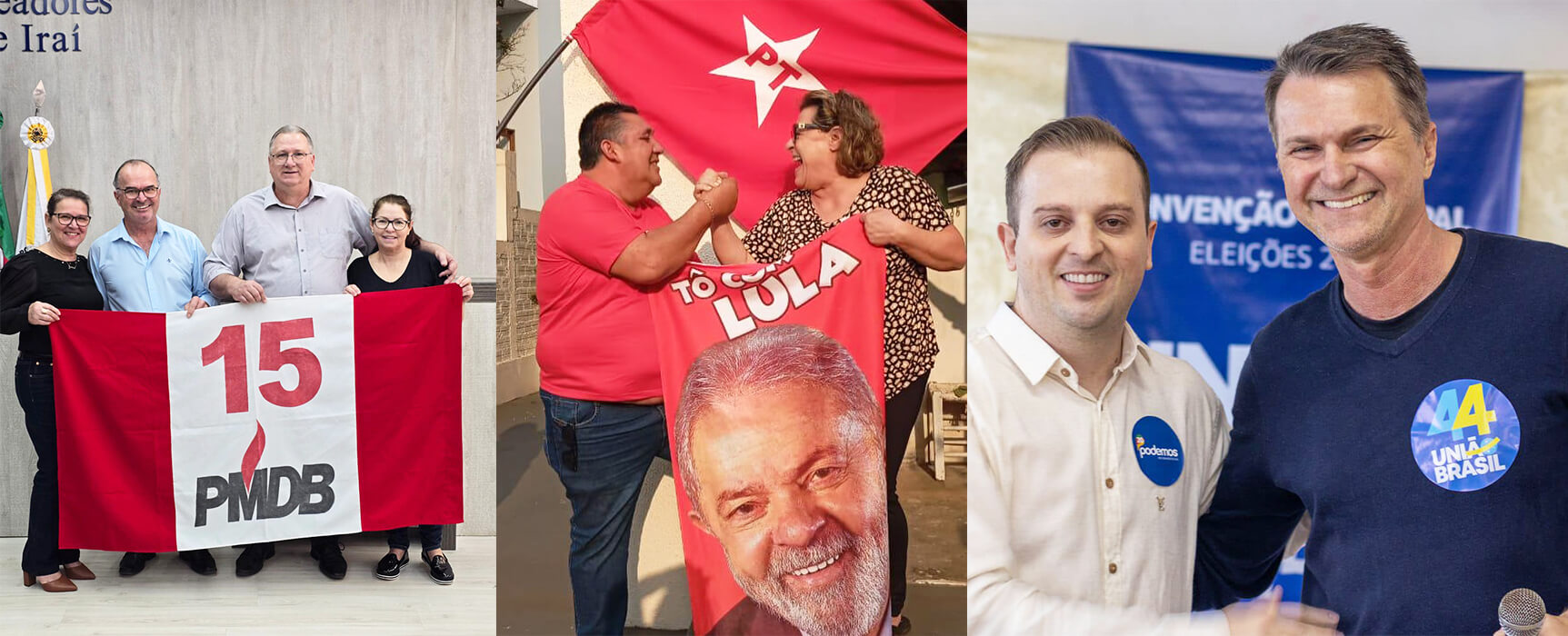 Capa Convenções definem candidatos às Eleições em Iraí