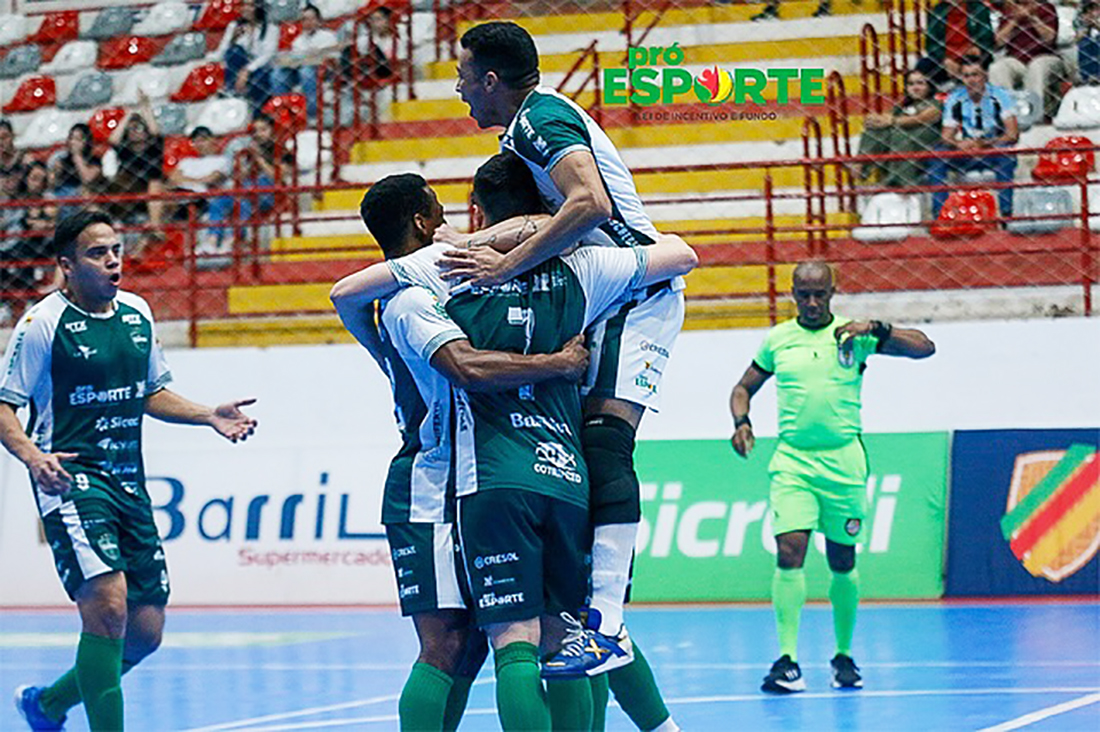 Capa Guarani vence a AMF e deixa a zona de rebaixamento no Gauchão de Futsal