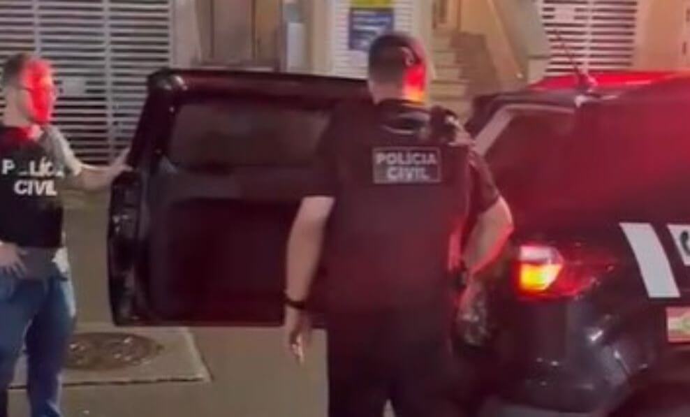 Capa Polícia Civil prende foragido por extorsão em Itapema/SC