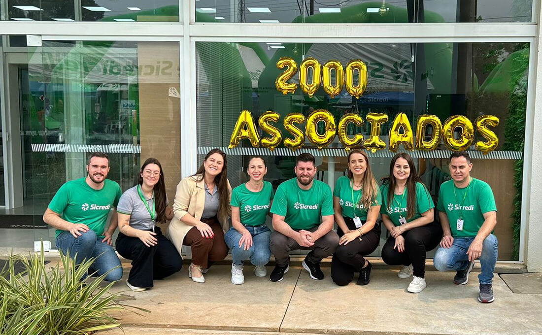Capa Agência do Sicredi em Vista Alegre supera a marca de 2 mil associados