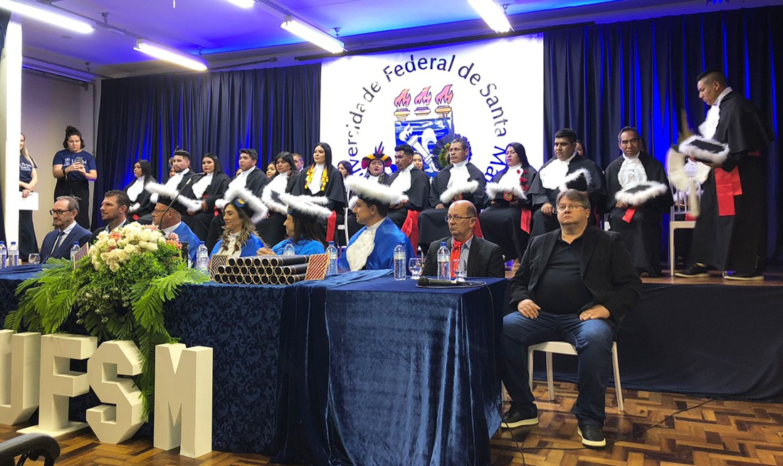 Capa UFSM inicia turma de Licenciatura em Educação Indígena com aula inaugural em Iraí