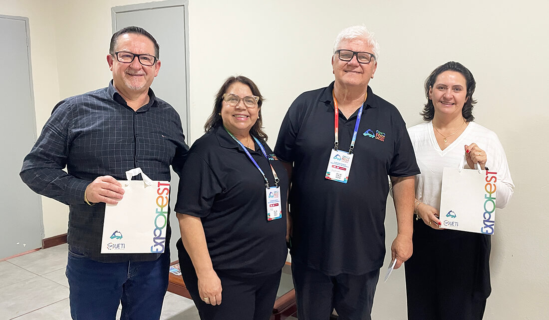 Capa Comissão da Expofred visita Expofest em Ijuí para troca de experiências e fortalecimento de parcerias