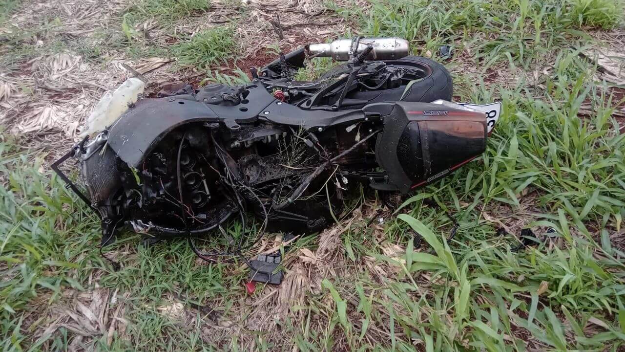 Capa Acidente deixa motociclista gravemente ferido na BR-468 em Bom Progresso