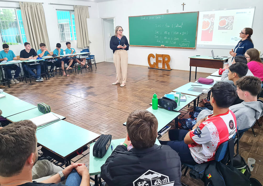 Capa Emater promove oficina culinária com alunos de Frederico Westphalen na Semana da Alimentação