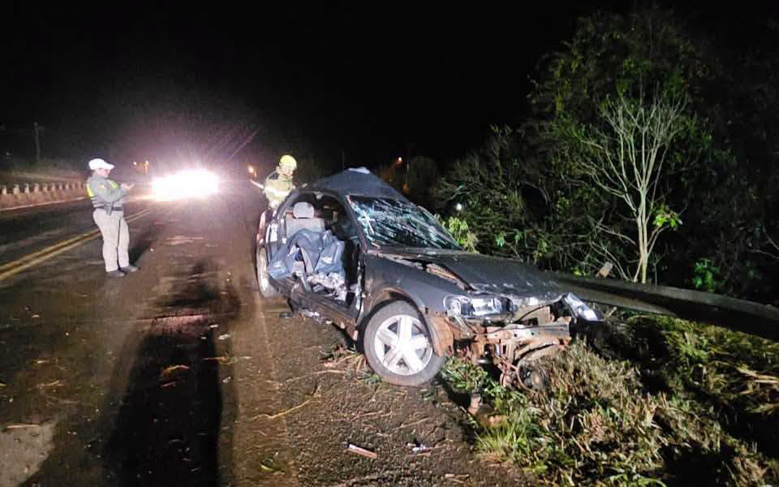 Capa Acidente na RS-305 deixa dois homens mortos em Horizontina
