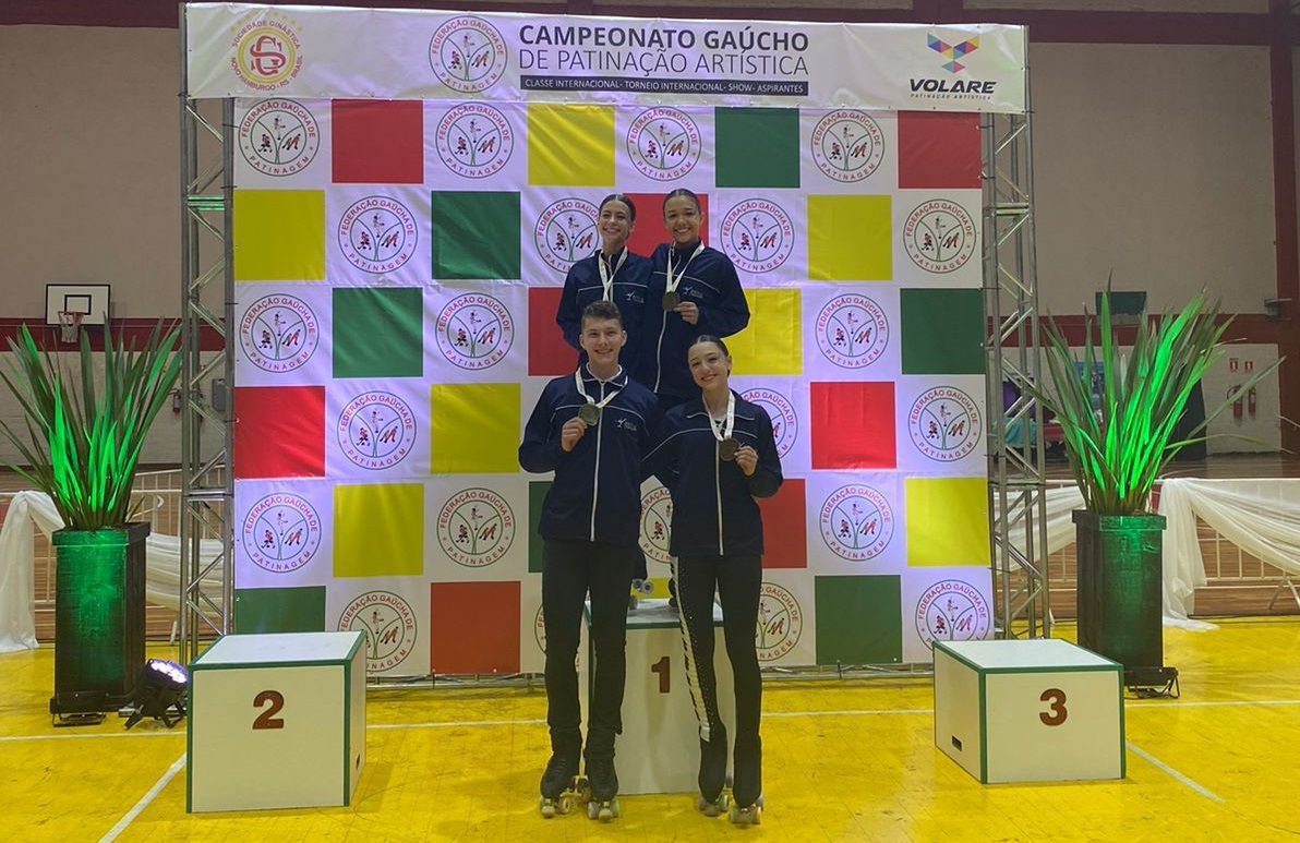 Capa Clube Magia da Patinação brilha no Campeonato Gaúcho com performances de destaque