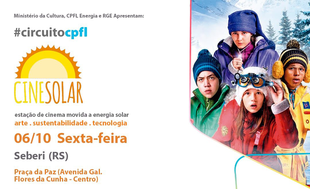 Capa Primeiro cinema itinerante movido a energia solar do Brasil chega a Seberi