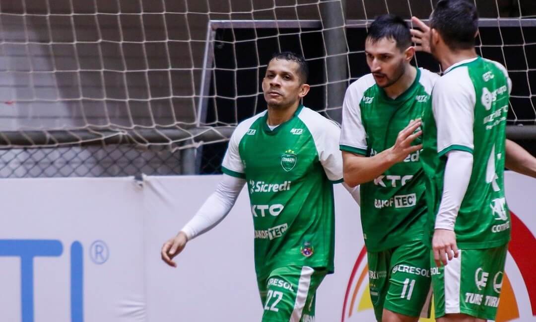 Capa Guarani Futsal empata com Atlântico em jogo emocionante
