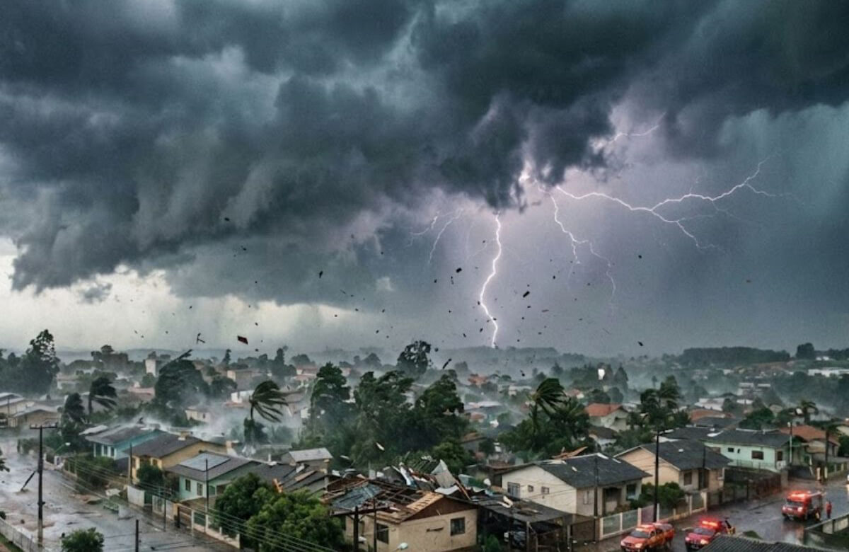 Capa Série de tornados surpreende o Sul do Brasil no início de 2026