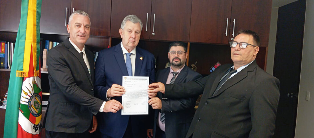 Capa Vereadores de Novo Tiradentes realizam viagem a Brasília em busca de recursos