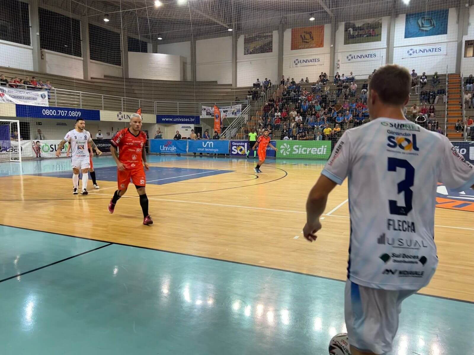 Capa AFUCS vence ALAF fora de casa e conquista primeira vitória no Gauchão de Futsal