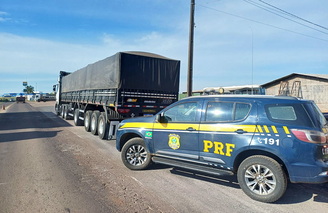 Capa Em uma semana PRF flagra três carretas com quase 50 toneladas de excesso de peso